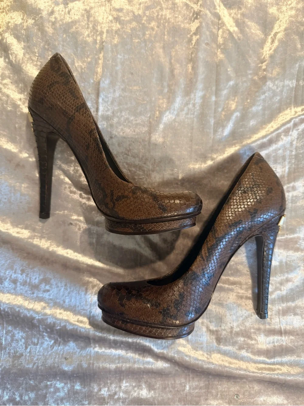 Tory Burch “JUDE” Python-Print Leather High Heel Pump (7)